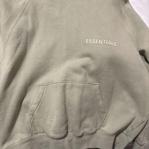 Fear Of God Green Hoodie